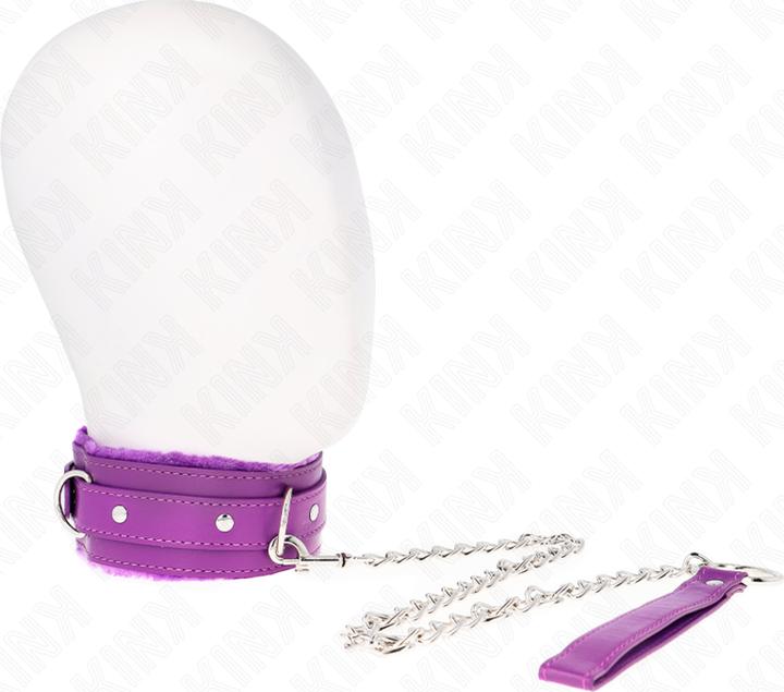 Produktbild Kink HALSBAND MIT LEINE 65 CM MIT EINSCHRÃ„NKUNGEN LILA 36-42 CM X 5,5 CM