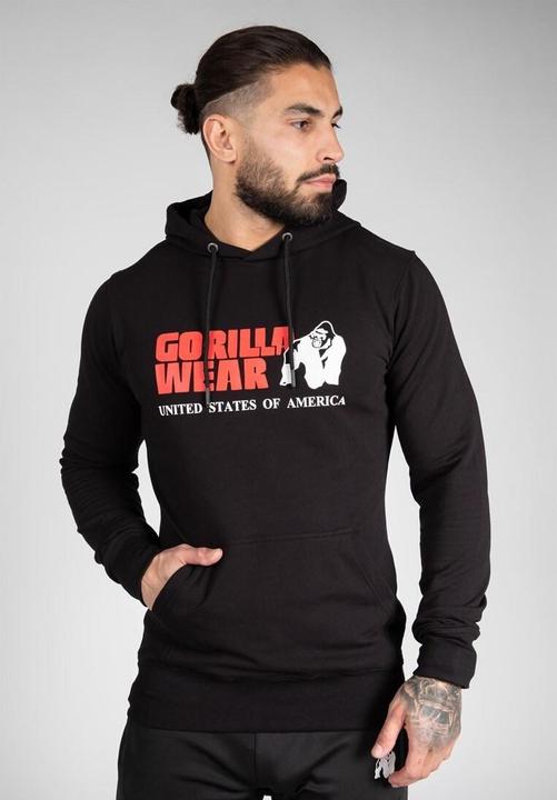 Produktbild Gorilla Wear Classic Hoodie Schwarz (S)