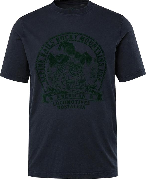 Immagine prodotto JP1880 T-shirt dal look vintage con scollo a girocollo e mezze maniche, fino alla tg. 8XL (XXL)