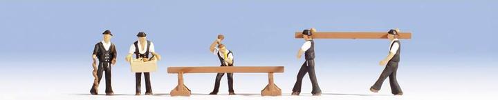 Produktbild Noch 15051 H0 Figuren Zimmerleute