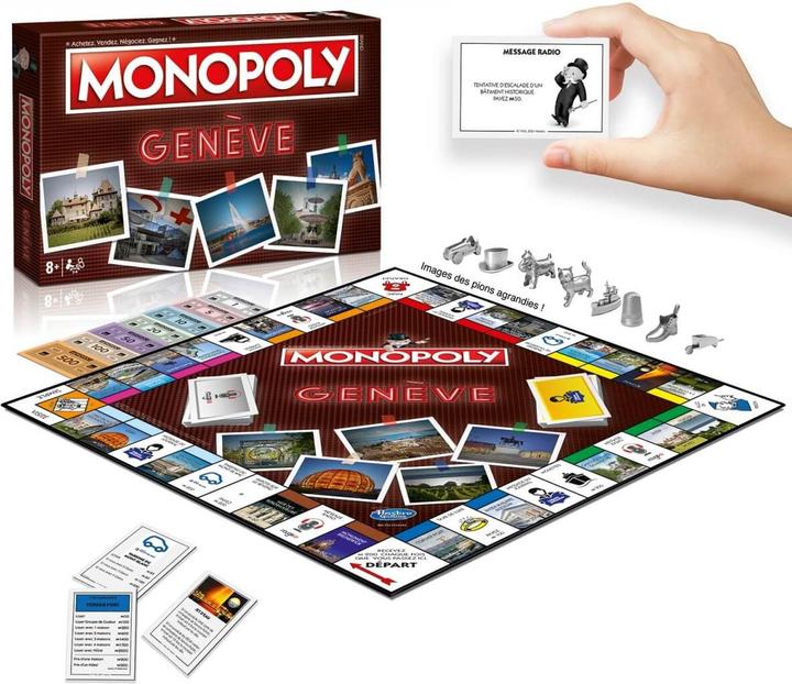 Actual product image Monopoly Genï¿½ve (Version 2021) (French, 2 - 8 Players)