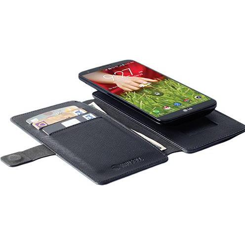 Thumbnail - Krusell Malmö FlipWallet Slide 2XL schwarz (Apple iPhone 5c), Smartphone Hülle, Schwarz