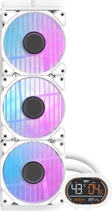 Produktbild Darkflash Tech Water cooling for the Darkflash DH360D processor (white)