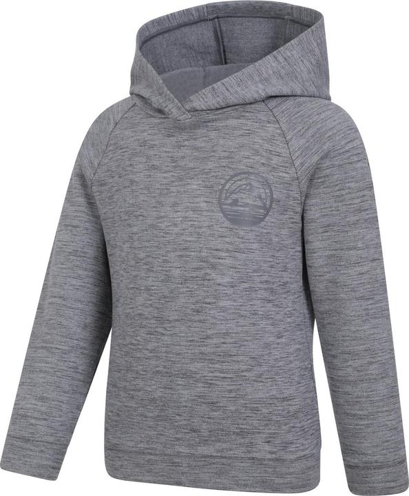 Immagine prodotto Mountain Warehouse Strath Felpa con Cappuccio Mélange Supermorbido Bambini (140)