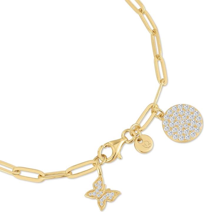 Immagine prodotto Glanzstücke München Bracciale da donna - 36506 (19 cm, Argento)