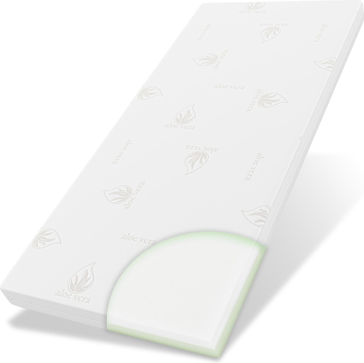 Immagine prodotto Bestschlaf Materasso in schiuma visco-minerale reversibile altezza comfort 7 cm (80 x 200 cm)
