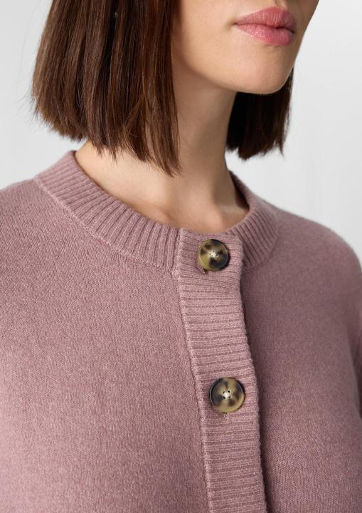 Produktbild Comma Strickjacke Kurze Strickjacke mit Rippdetails (46)