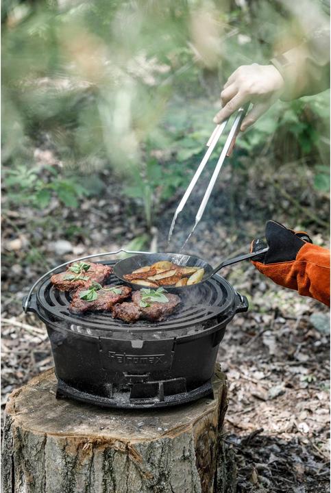 Actual product image Petromax Grill and charcoal tongs