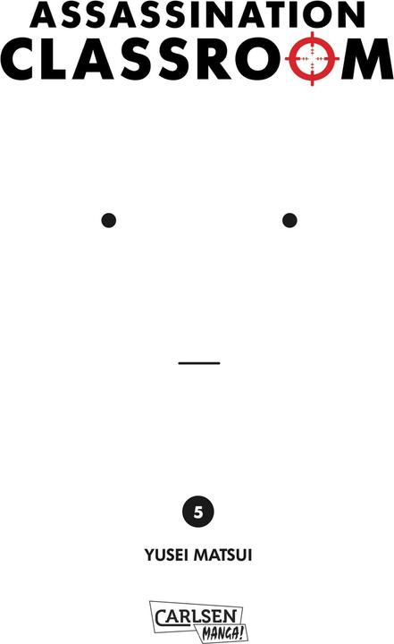 Produktbild Assassination Classroom, Band 5 (Deutsch, Yusei Matsui, 2015)