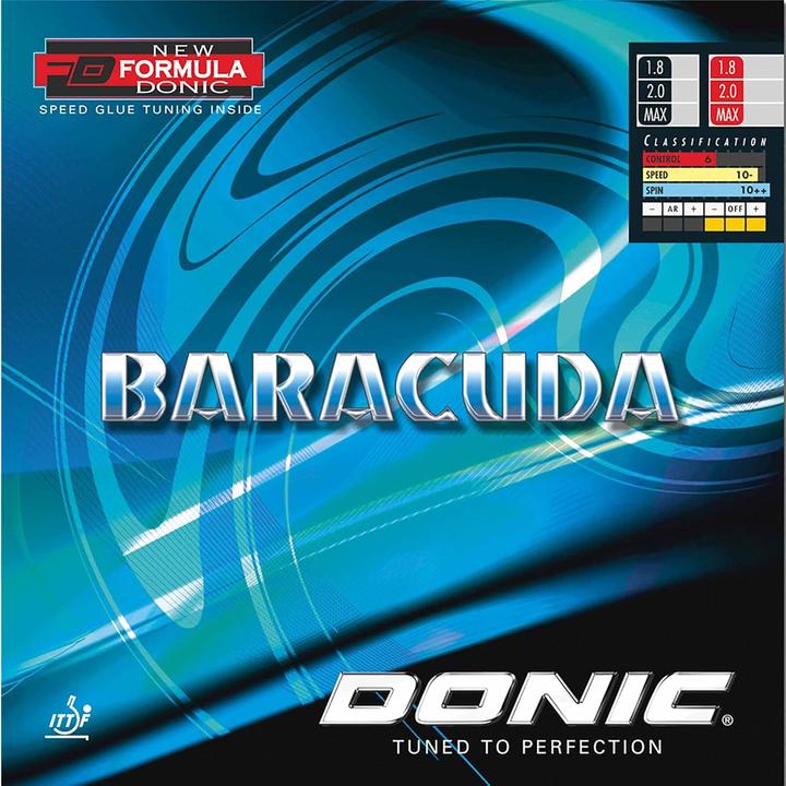Donic Schildkröt Baracuda - Tischtennisbelag 2 mm
