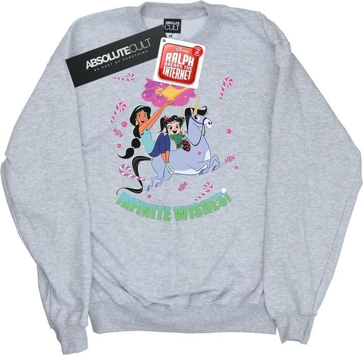 Produktbild Disney Wreck It Ralph Jasmine And Vanellope Sweatshirt (3XL)