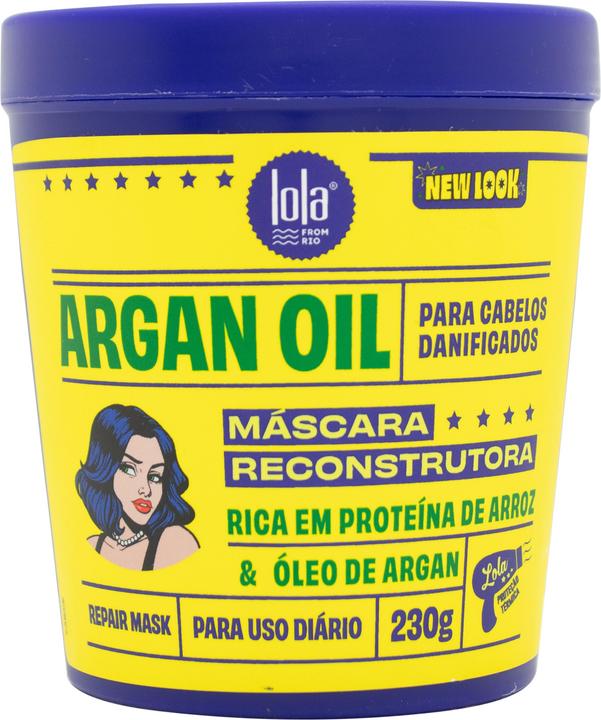 Productafbeelding Lola Cosmetics Lola Arganolie Reconstructief Masker 230 Gr