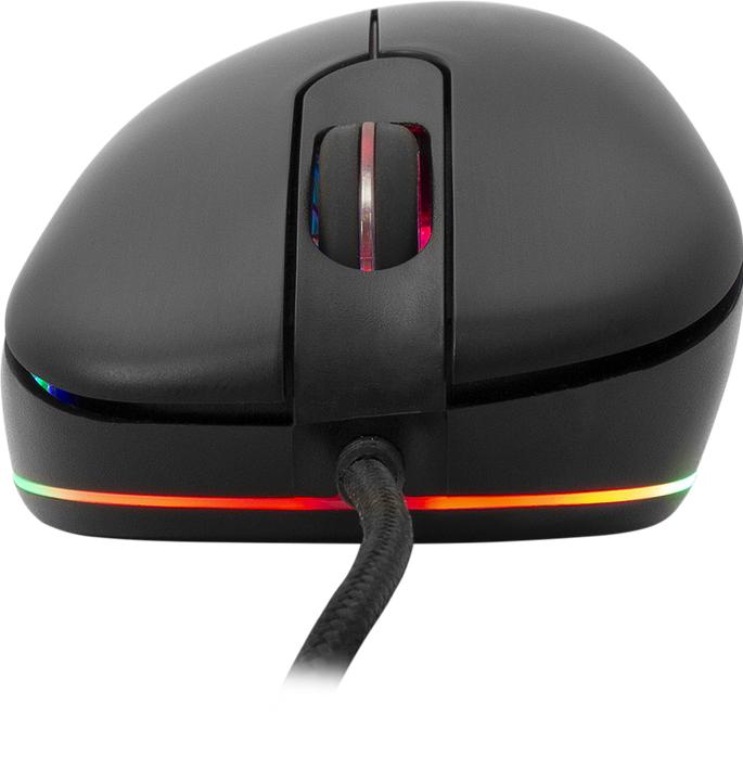 Produktbild White Shark Gaming mouse eShark with a separate attack button, Pixart 3330 sensor, with RGB illumination (Kabelgebunden)