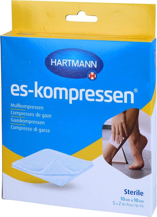 Produktbild Hartmann ES-Kompressen steril 10 cm x 10 cm, 10 St. Kompressen