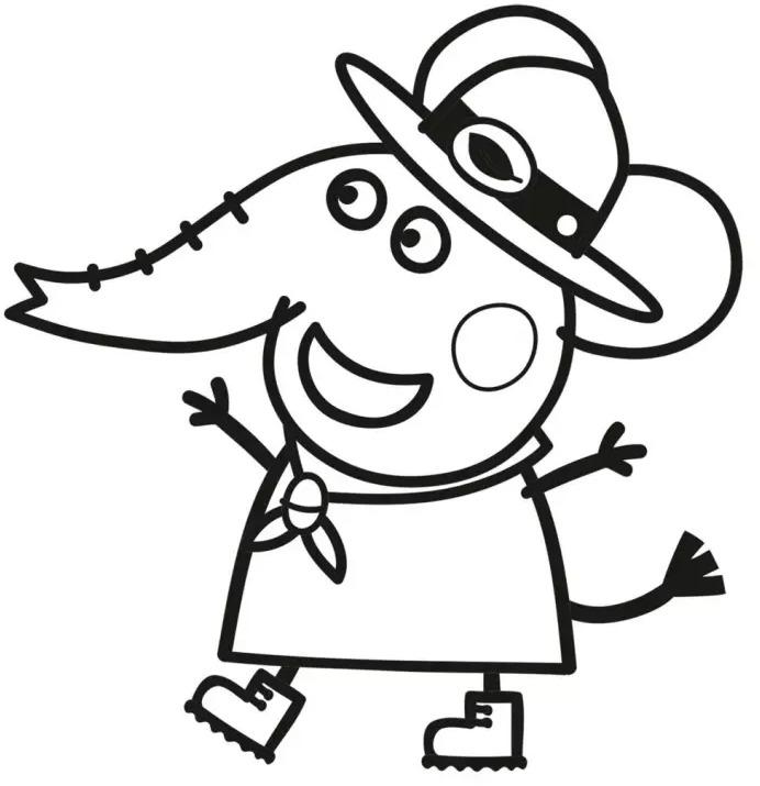 Productafbeelding Peppa: mijn grote kleurplaat