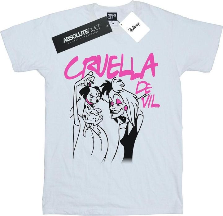Produktbild Disney Cruella De Vil Collared TShirt Mädchen (128)