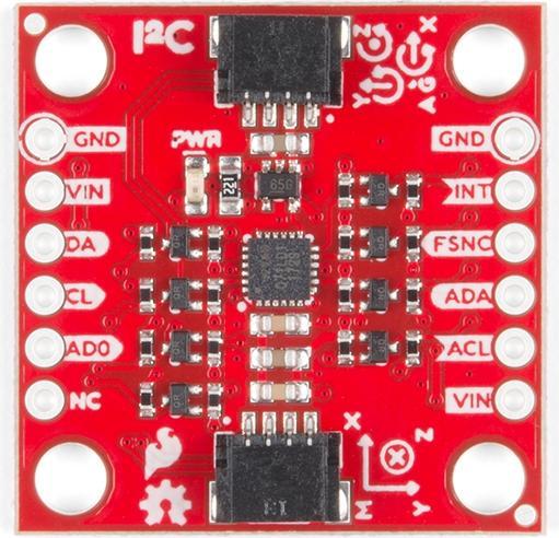 Actual product image SparkFun 9DoF IMU Breakout - ICM-20948 (Qwiic)