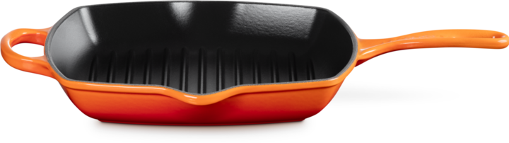 Image du produit Le Creuset Signature (26 cm, Poêle à grillades, Fonte)