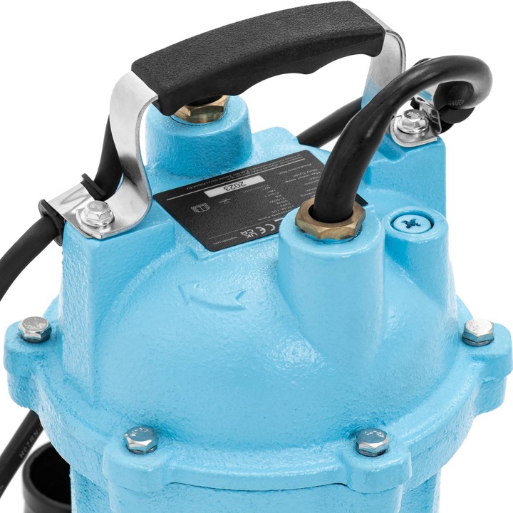 Produktbild Hillvert Tauchpumpe 500 l/min 2100 W Schwimmerschalter Schneidwerk Schmutzwasser Pumpe (Schmutzwasserpumpe)