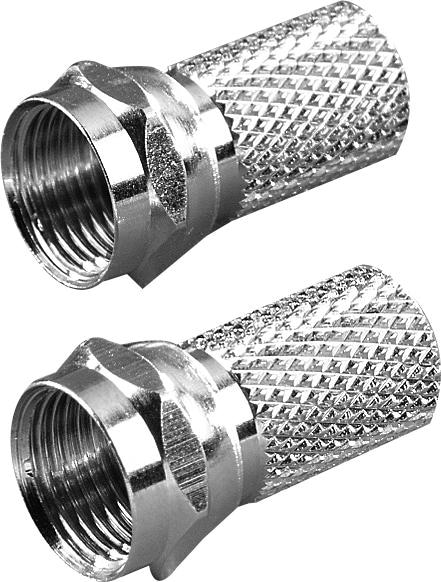 Immagine prodotto Vivanco Tappo F SAT con guarnizione, 7 mm, 2 pezzi. (Cavi antenna)