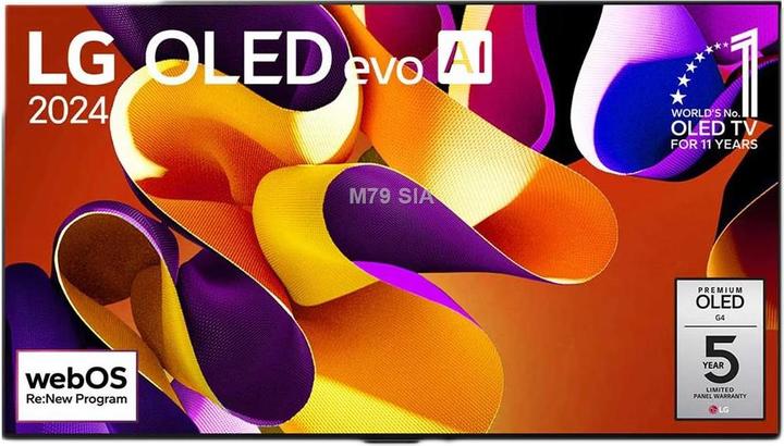 Actual product image LG OLED65G42LW (65", G4, OLED, 4K, 2024)
