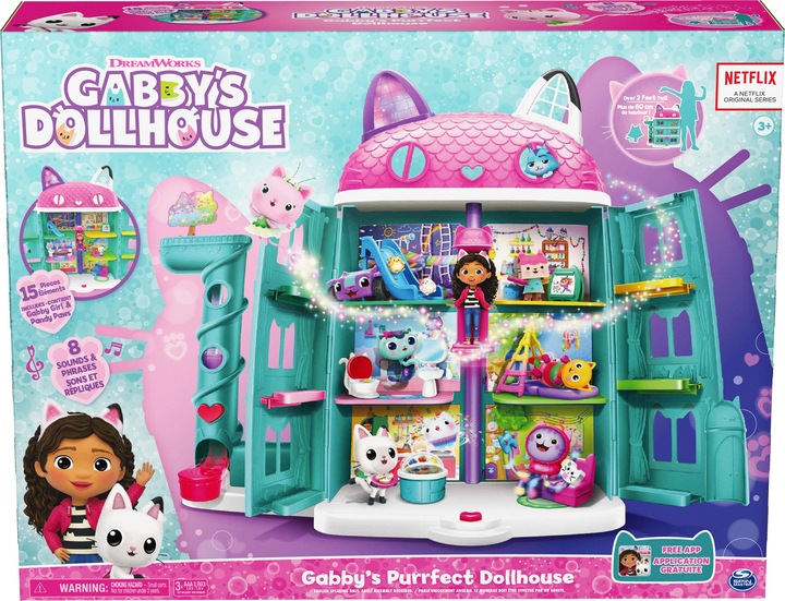 Actual product image Gabby's Dollhouse Gabby's Purrfect Dollhouse