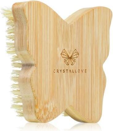 Immagine prodotto Crystallove Spazzola per il corpo in bambù a farfalla d'agave - 1 pz.