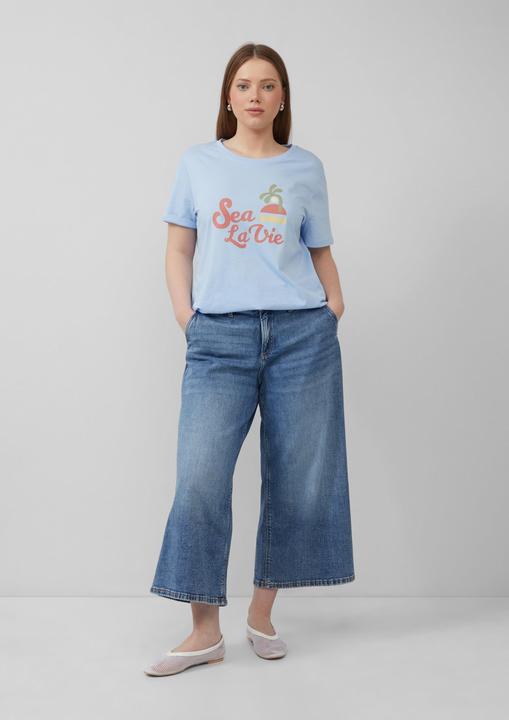 Produktbild S.Oliver T-Shirt Baumwollshirt mit Frontprint (46)