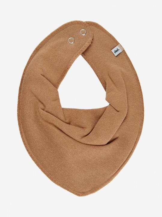 Actual product image Pippi Bandana Bib Indian Tan (0 months)
