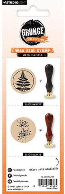 Produktbild art by marlene Wachssiegel Stempel "Farn" Grunge Collection