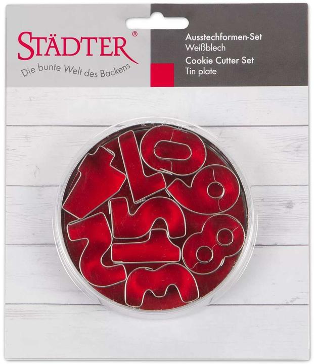 Immagine prodotto Städter Set di stampini per biscotti con numeri