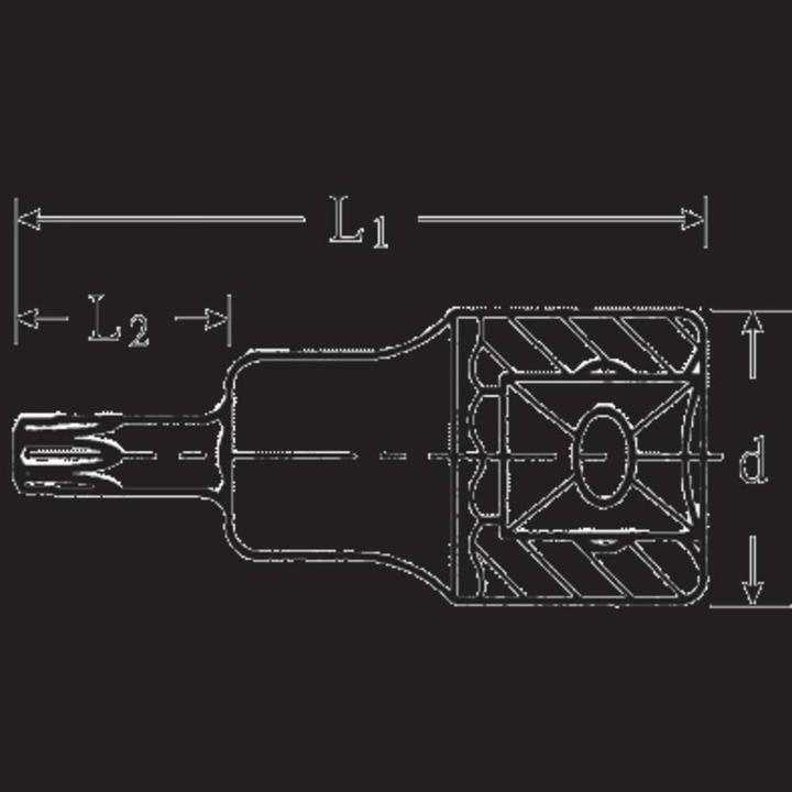 Actual product image Stahlwille Torx® bit