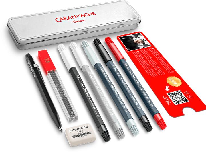 Actual product image Caran d'Ache Kreativset Rylsee Sonderedition (2 mm, 3B, HB, 8 x)