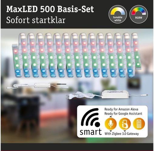 Immagine prodotto Paulmann Set di strisce MaxLED 500 (RGBW, 500 cm, Interno)