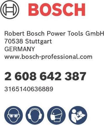 Actual product image Bosch Professional Zubehör Circular saw blade Top Precision Best for Multi Material 165 x 20 x 1.8 mm, 56