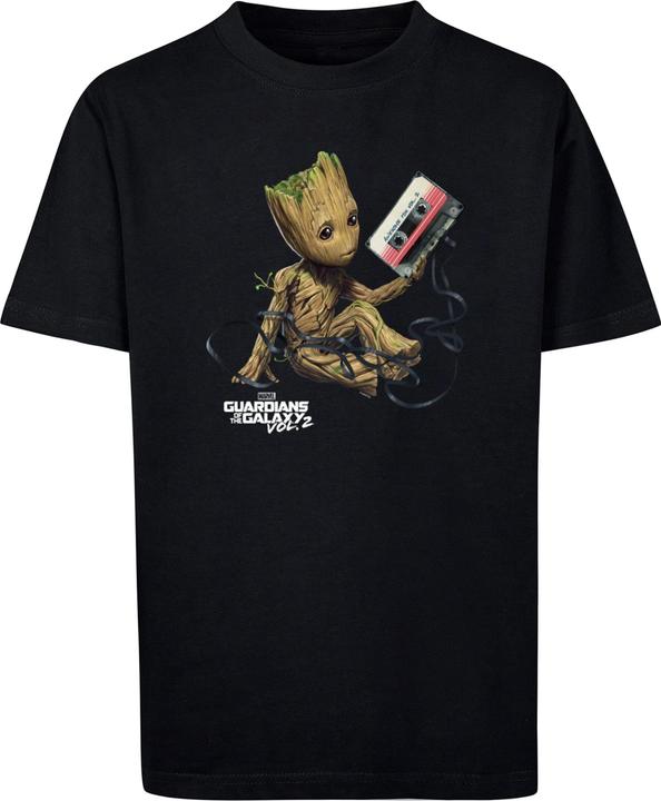 Produktbild Absolute Cult Kids Guardians Of The Galaxy Vol2 - Groot Tape Basic T-Shirt - 124483 (122, 128)