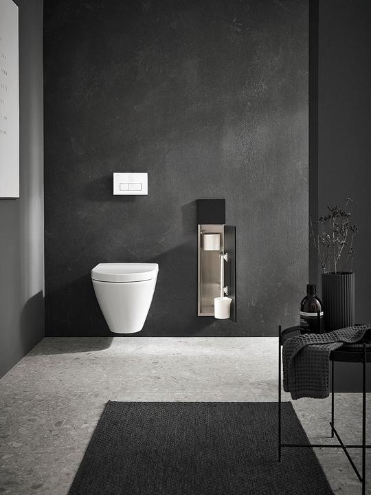 Produktbild Emco asis module pure WC-Modul mit Zusatzfach, Unterputz, Anschlag rechts 730mm