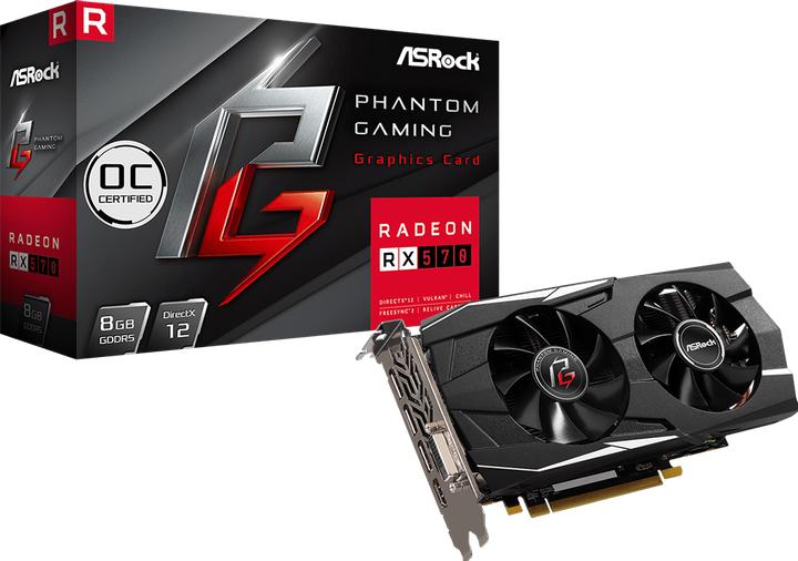 Produktbild AsRock RX 570 Phantom D OC (8 GB)