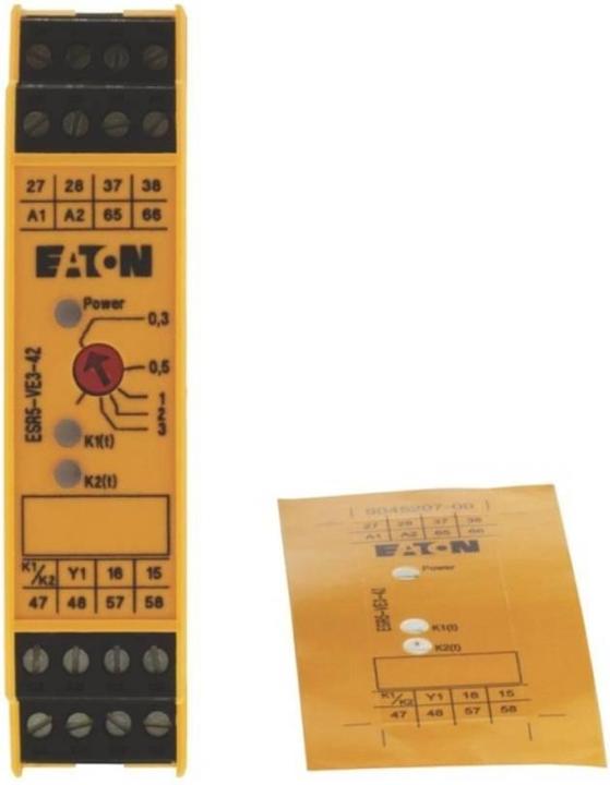 Actual product image Eaton Contact extension for safety relay 118706