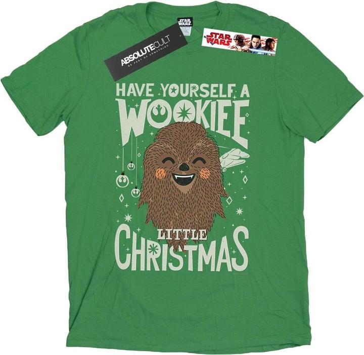 Image du produit Star Wars - T-shirt WOOKIEE LITTLE CHRISTMAS - Homme (XL)