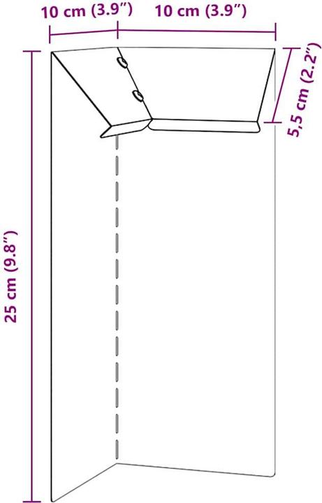 Produktbild vidaXL Schneckenbarriere