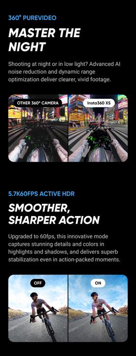 Produktbild Insta360 X5 Starter Bundle (30p, Bluetooth, WLAN)