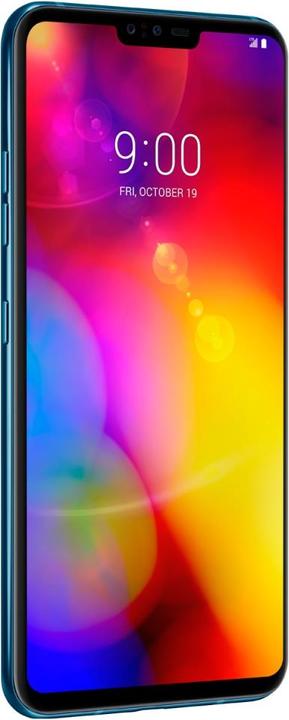 Produktbild LG V40 ThinQ (128 GB, Moroccan Blue, 6.40", Dual SIM, 4G)