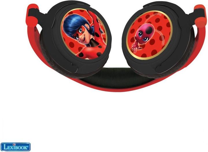 Produktbild Lexibook Miraculous Stereo Kopfhörer für Kinder, faltbar, kabelgebunden, mit Lautstärkebegrenzung