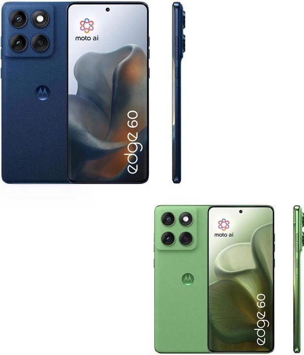 Immagine prodotto Motorola Edge 60 (256 GB, Mare di Gibilterra, 6.67", Doppia SIM, 5G)