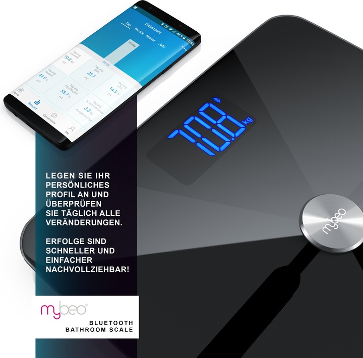 Produktbild Mybeo Körperfettwaage (180 kg)