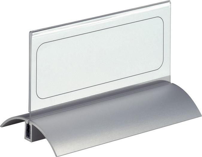 Produktbild Durable Tischnamensschild, Acryl mit Aluminiumfuss