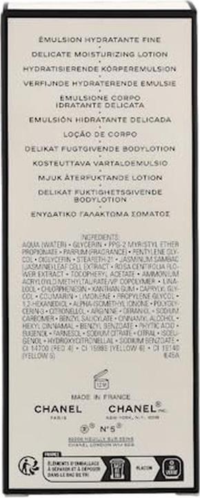 Actual product image Chanel Noël 2020 l'Emulsion Corps (200 ml)