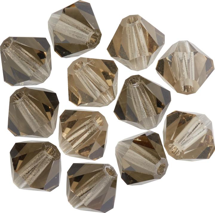 Produktbild Pracht Glasschliffglitzerperlen, 6 mm, 12 Stück