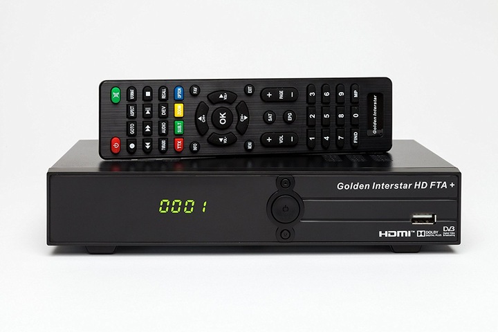 Actual product image Golden Interstar HD Fta + (IPTV (ready), DVB-S2)